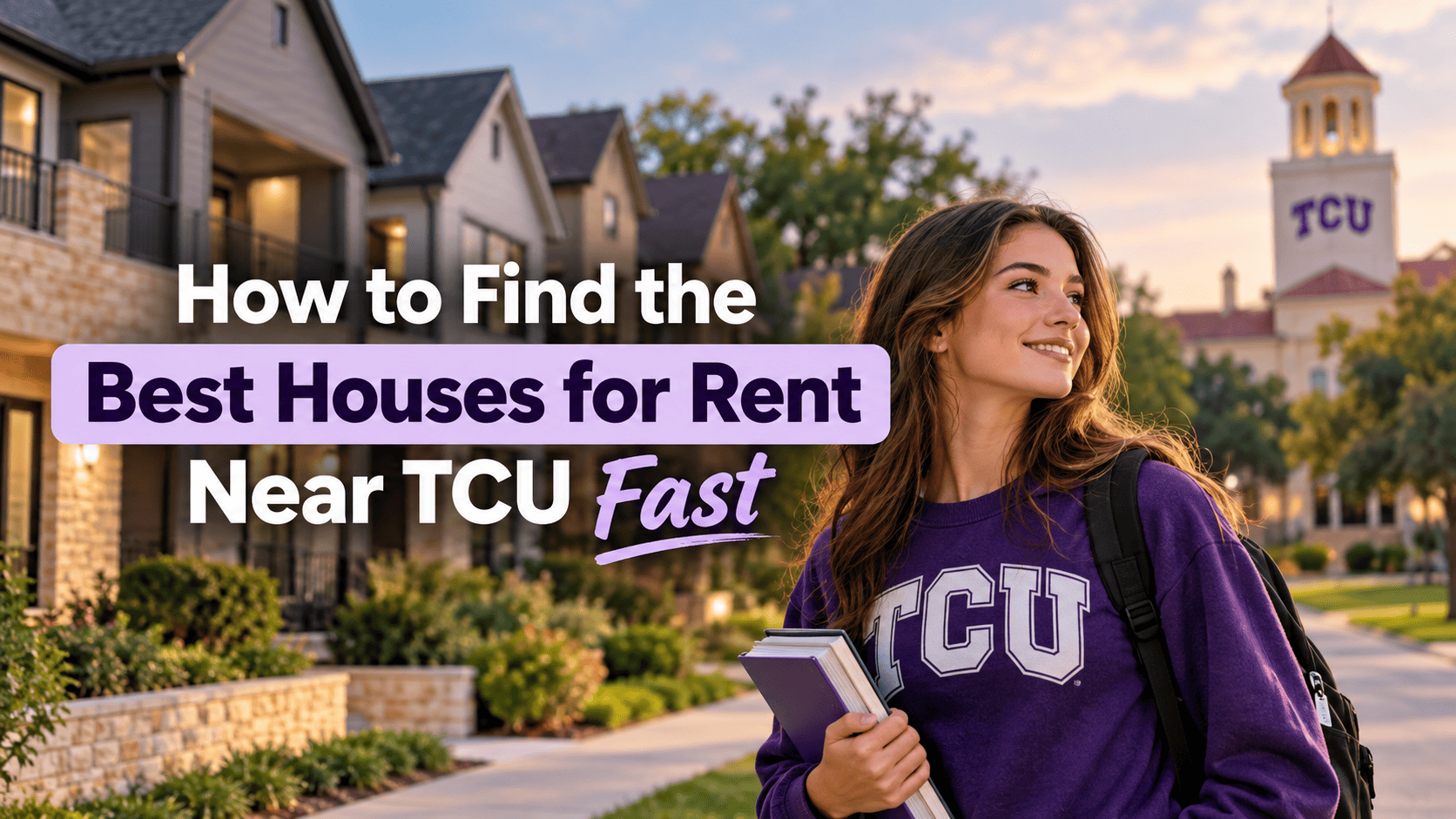 How to Find the Best Houses for Rent Near TCU Fast